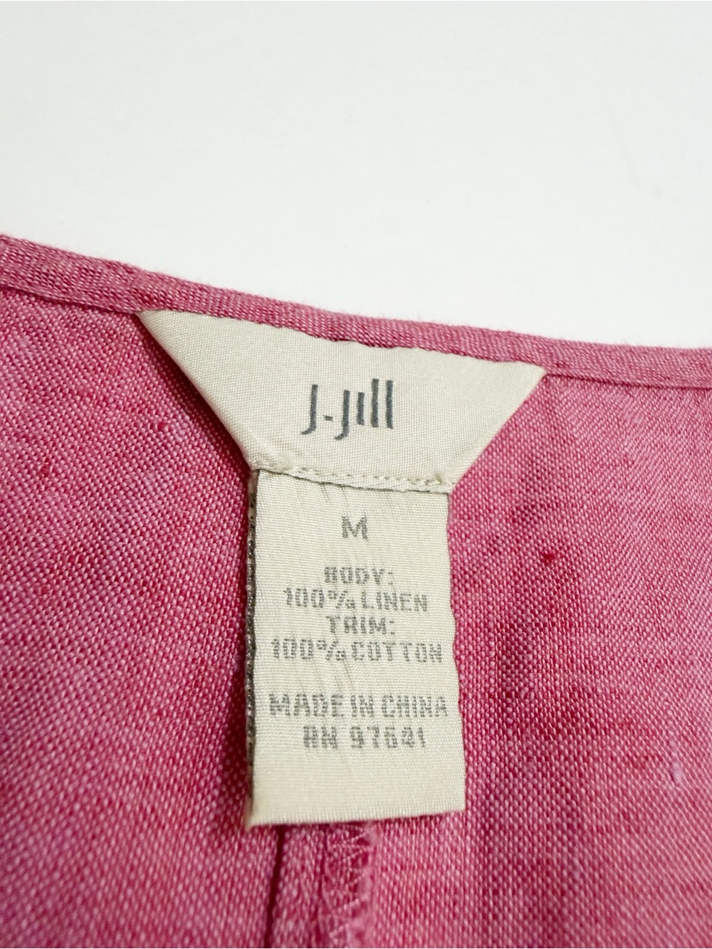 J. Jill Linen Pleated Hem Tank - Picture 8 of 9